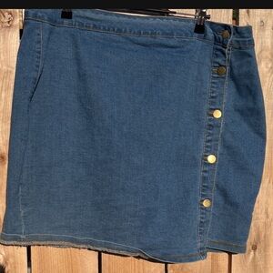 Jean skirt